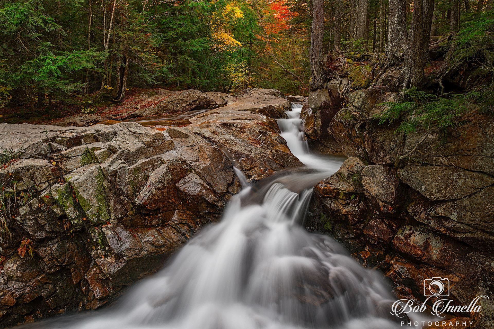 Franconia Notch Falls, NH -  by Bob Innella Imagery